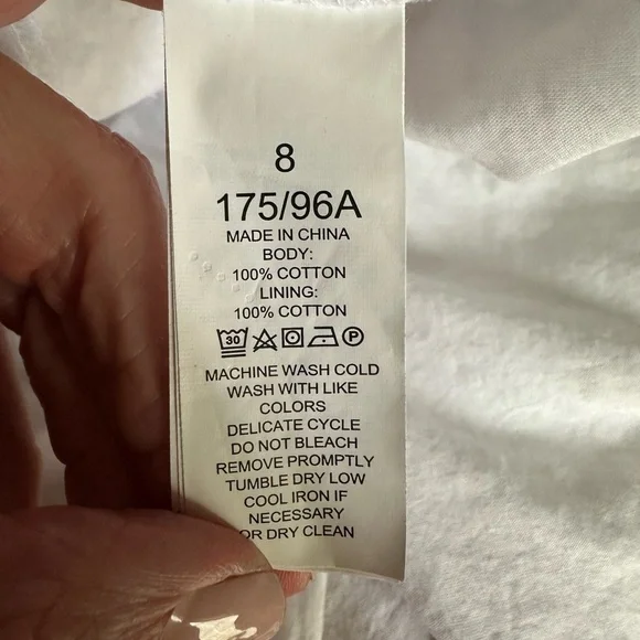 Kate Spade White Floral Eyelet Dress - Picture 11 of 15